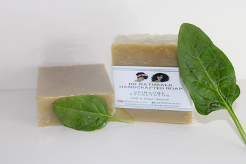 Spinach soap